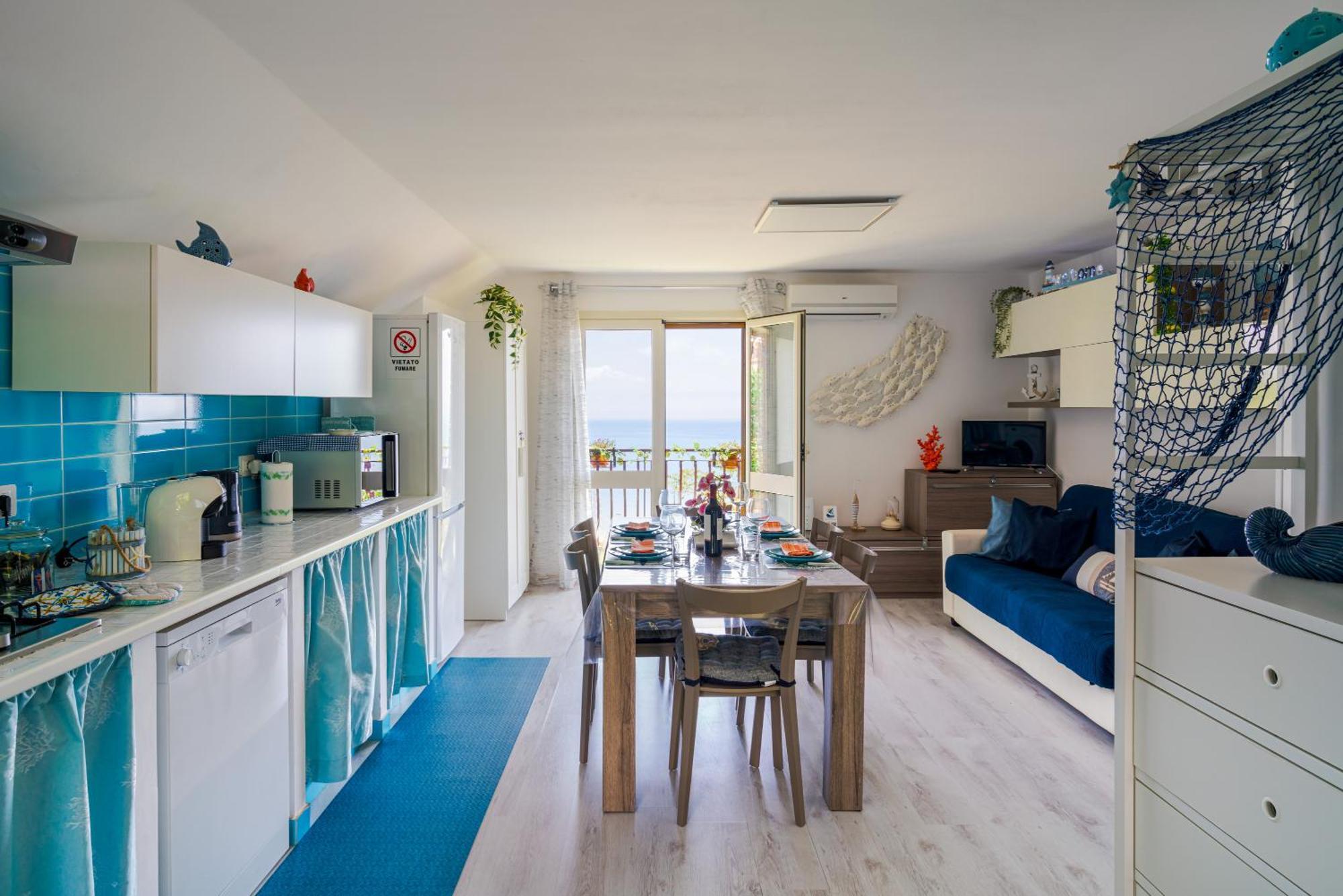 La Goccia Sul Mare Apartment เลโตยานนี ภายนอก รูปภาพ